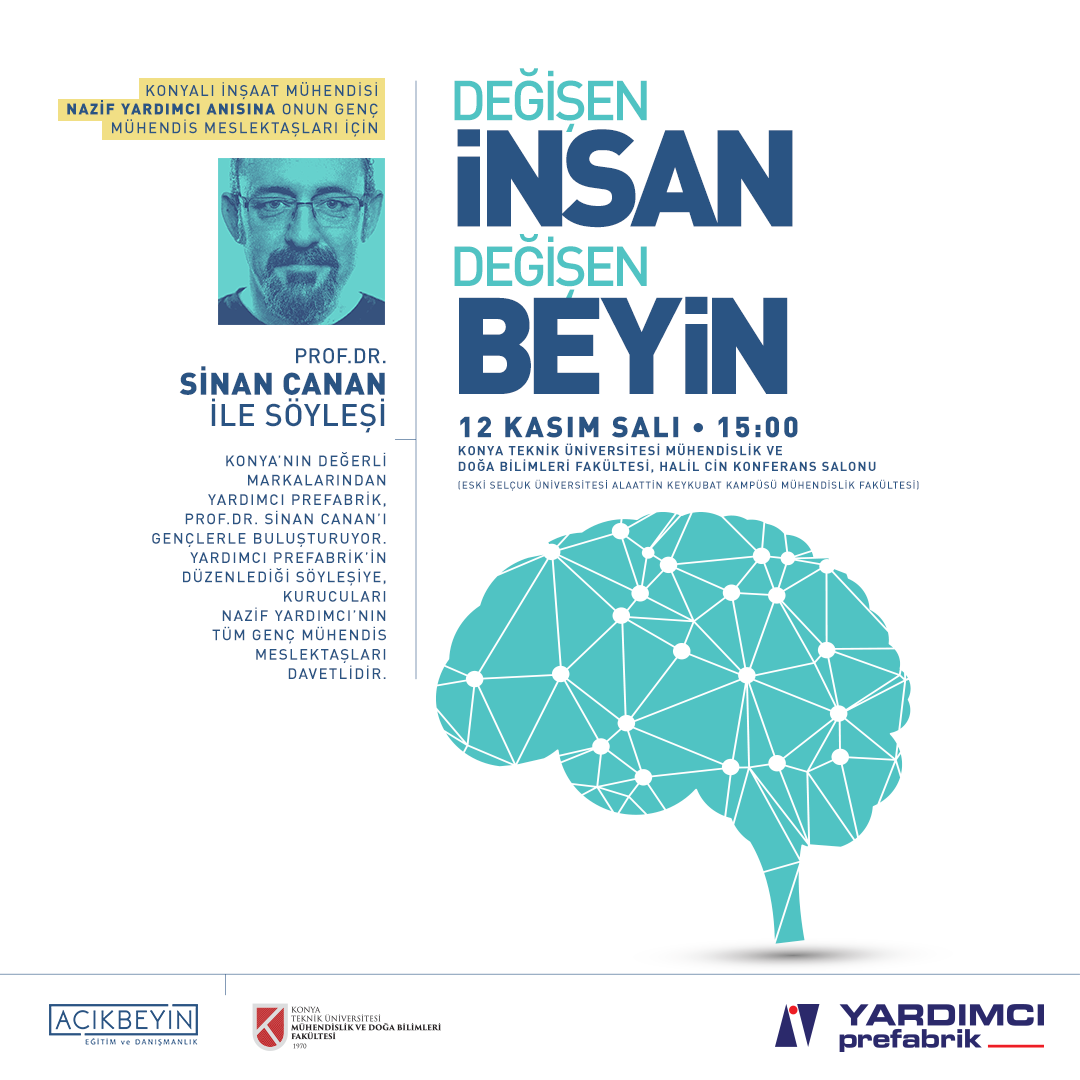 Nazif YARDIMCI anısına genç mühendis meslektaşları için Prof.Dr.Sinan CANAN ile söyleşide buluşalım